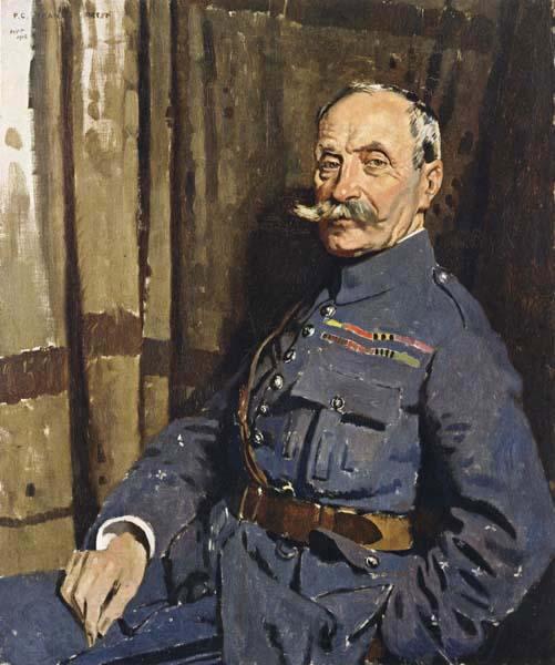 Sir William Orpen Marshal Foch,OM